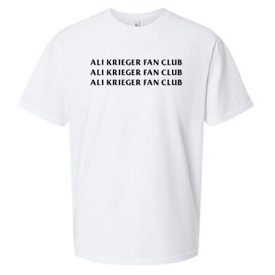 ali krieger fan club Sueded Cloud Jersey T-Shirt