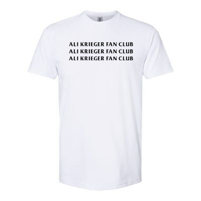 ali krieger fan club Softstyle® CVC T-Shirt