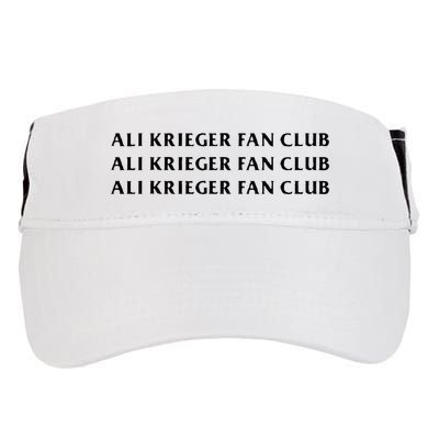 ali krieger fan club Adult Drive Performance Visor