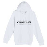 ali krieger fan club Premium Pullover Hoodie