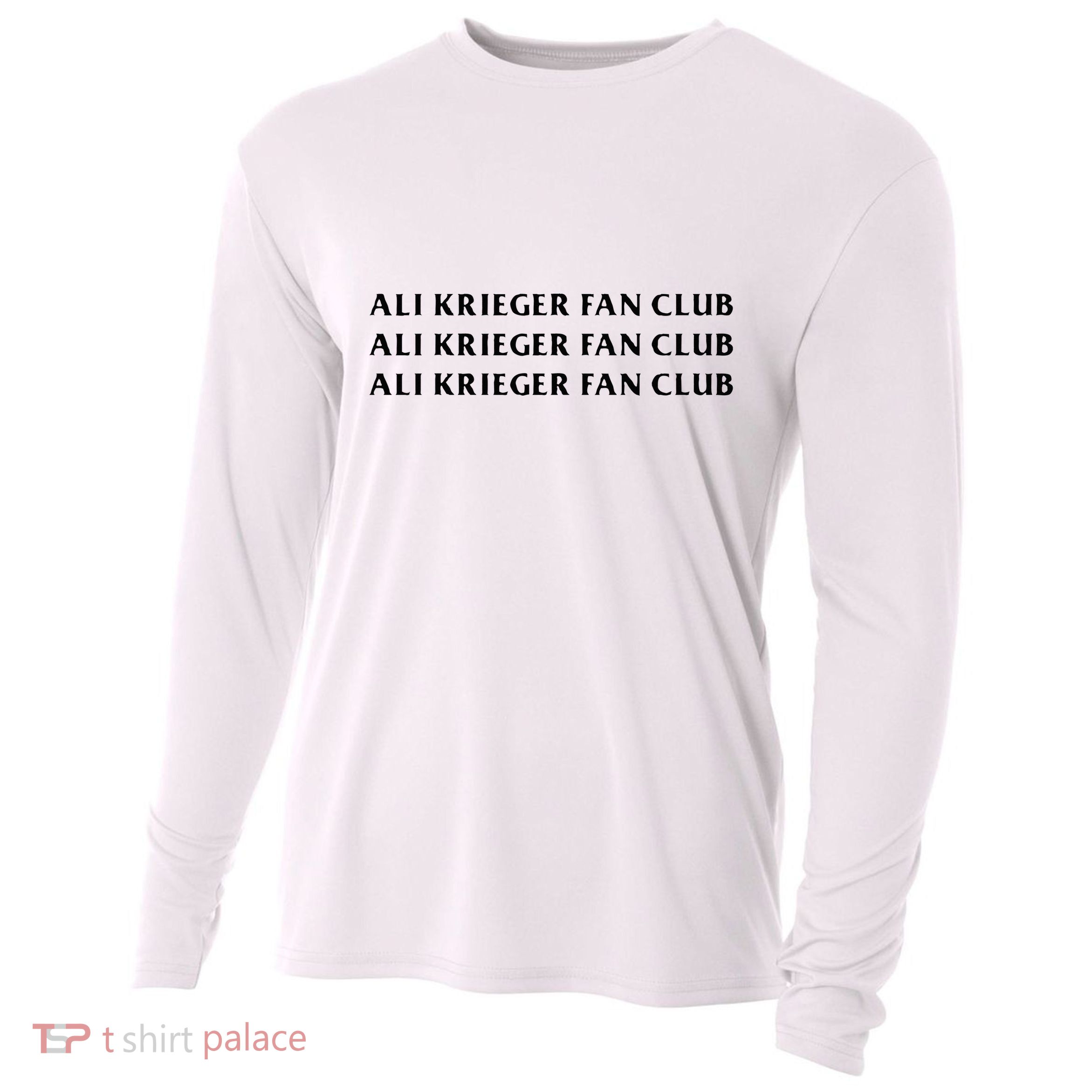 ali krieger fan club Cooling Performance Long Sleeve Crew