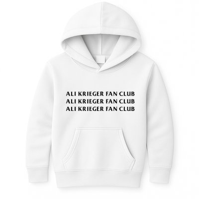 ali krieger fan club Kids Hoodie