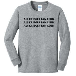 Ali Krieger Fan Club Kids Long Sleeve Shirt