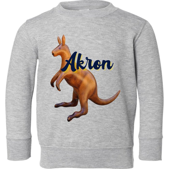 Akron Kangaroo Fun Retro Zips Toddler Sweatshirt