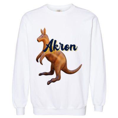Akron Kangaroo Fun Retro Zips Garment-Dyed Sweatshirt