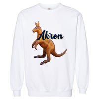 Akron Kangaroo Fun Retro Zips Garment-Dyed Sweatshirt