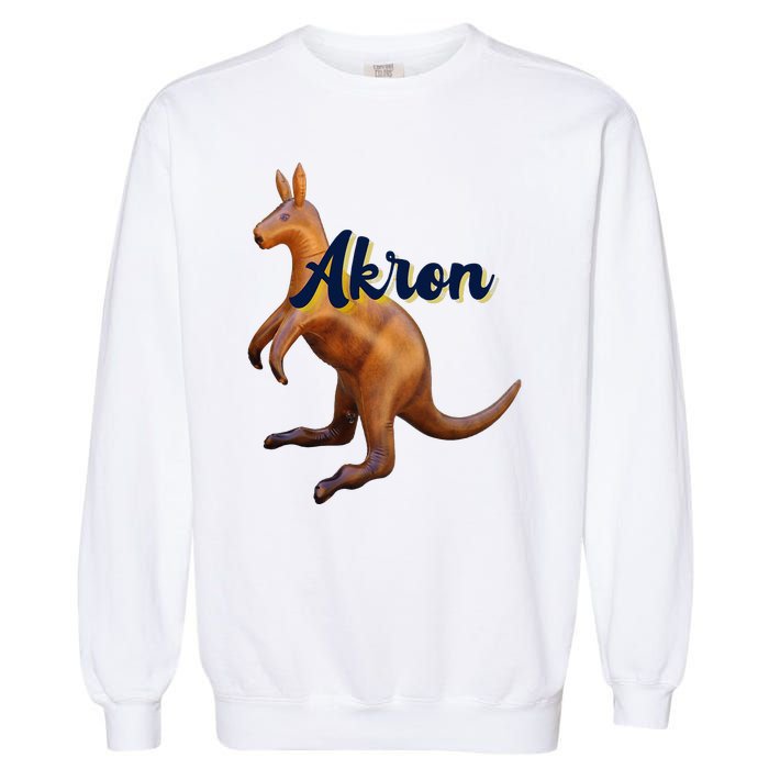 Akron Kangaroo Fun Retro Zips Garment-Dyed Sweatshirt