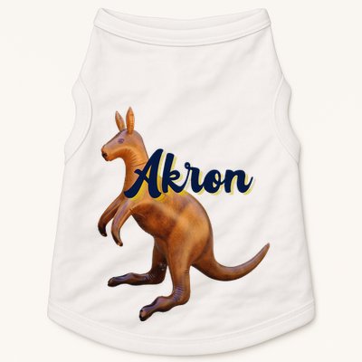 Akron Kangaroo Fun Retro Zips Doggie Tank