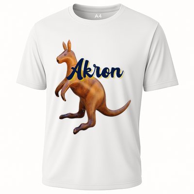 Akron Kangaroo Fun Retro Zips Performance Shirt
