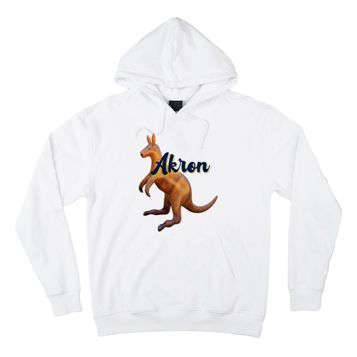 Akron Kangaroo Fun Retro Zips Hoodie