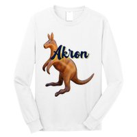 Akron Kangaroo Fun Retro Zips Long Sleeve Shirt