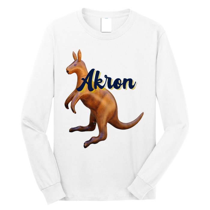 Akron Kangaroo Fun Retro Zips Long Sleeve Shirt