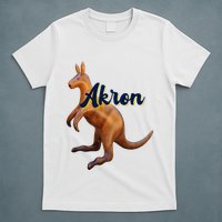 Akron Kangaroo Fun Retro Zips T-Shirt