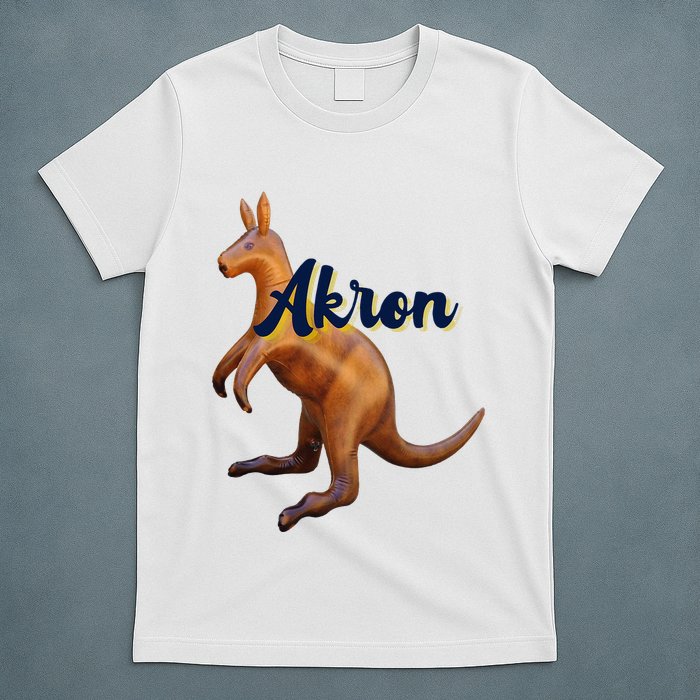 Akron Kangaroo Fun Retro Zips T-Shirt
