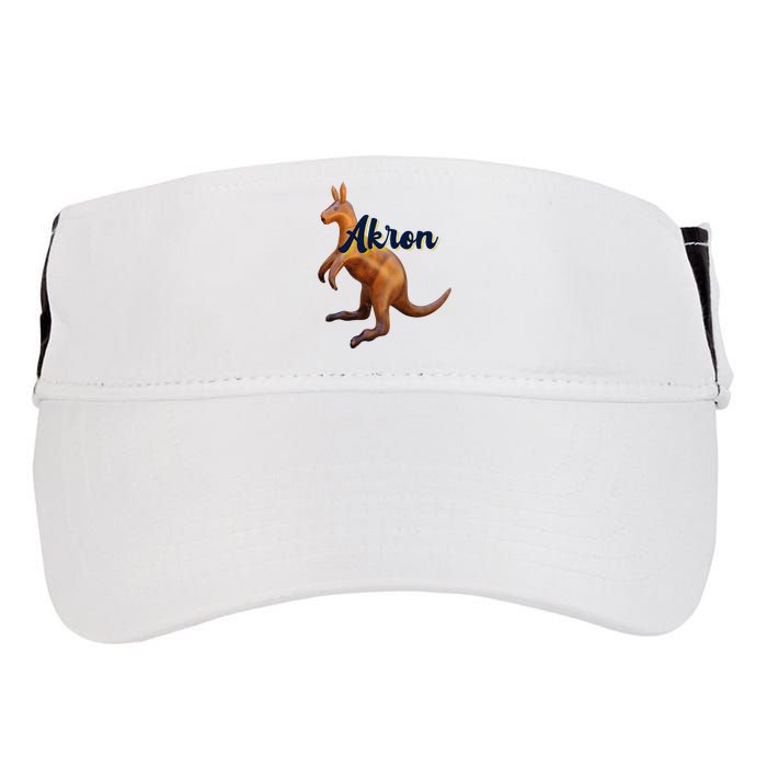 Akron Kangaroo Fun Retro Zips Adult Drive Performance Visor