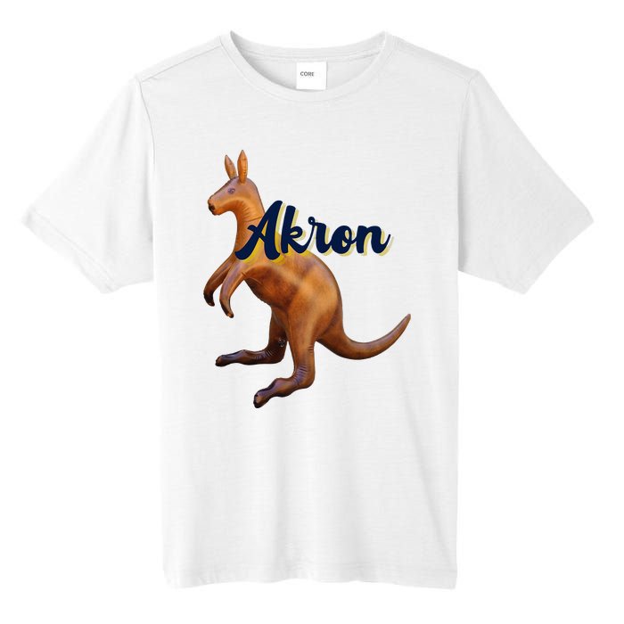 Akron Kangaroo Fun Retro Zips Tall Fusion ChromaSoft Performance T-Shirt