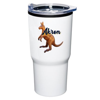 Akron Kangaroo Fun Retro Zips Tumbler
