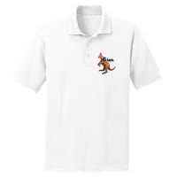 Akron Kangaroo Fun Retro Zips PosiCharge RacerMesh Polo