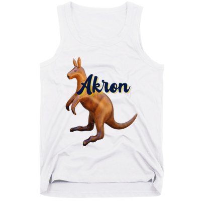 Akron Kangaroo Fun Retro Zips Tank Top