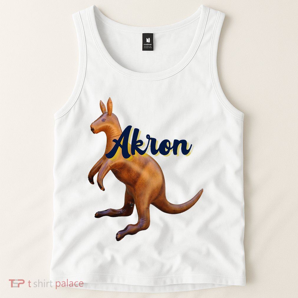 Akron Kangaroo Fun Retro Zips Tank Top