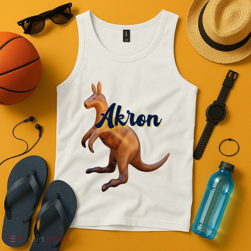 Akron Kangaroo Fun Retro Zips Tank Top