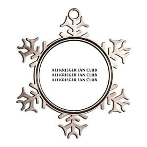 Ali Krieger Fan Club Metallic Star Ornament