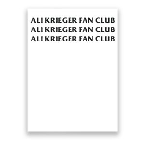 Ali Krieger Fan Club Poster