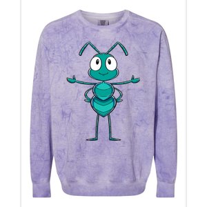 Ant Keepings Gift Cute Ant Colorblast Crewneck Sweatshirt