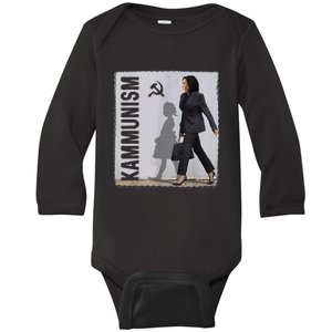 Awesome Kamala Harris Kammunism Communism Harris Walz 2024 Baby Long Sleeve Bodysuit