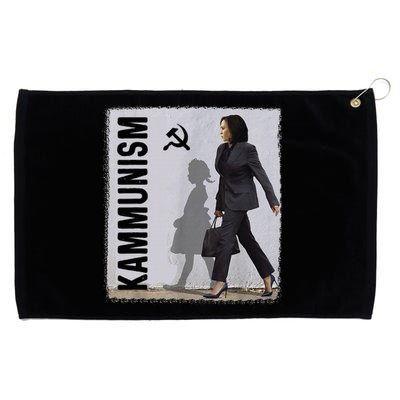 Awesome Kamala Harris Kammunism Communism Harris Walz 2024 Grommeted Golf Towel