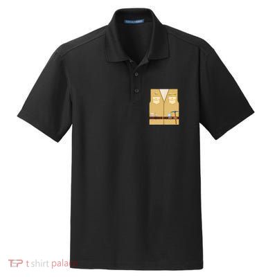 Adult Kids Halloween Paleontologist Dinosaur Hunter Costume Dry Zone Grid Polo