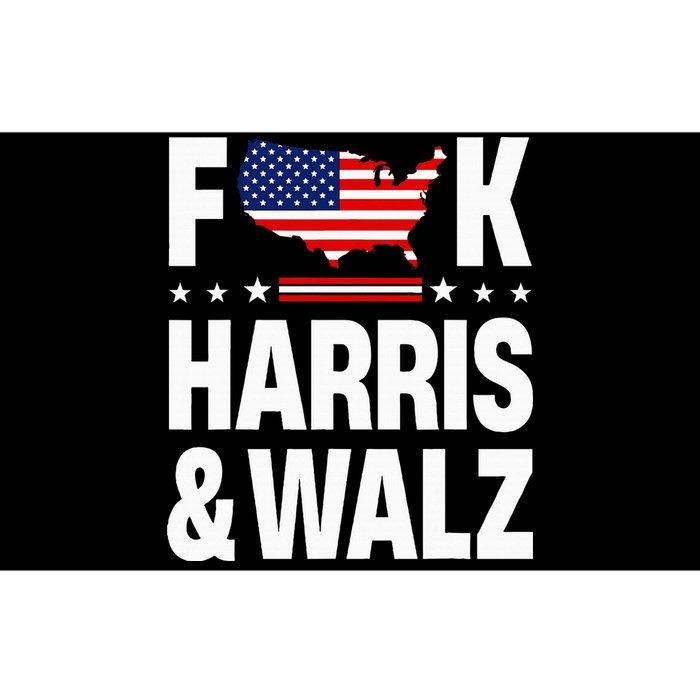 Anti Kamala Harris And Tim Walz 2024 Presidential Election Bumper Sticker