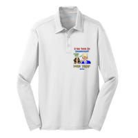 Anti Kamala Harris 2024 Border Czar Incompetent Vote Trump Silk Touch Performance Long Sleeve Polo