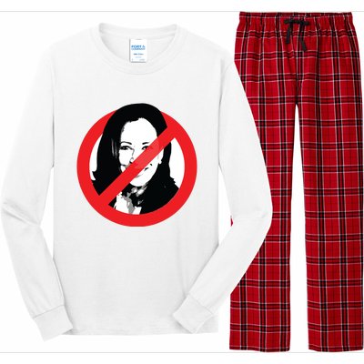 Anti Kamala Harris Cancel Kamala Harris Long Sleeve Pajama Set