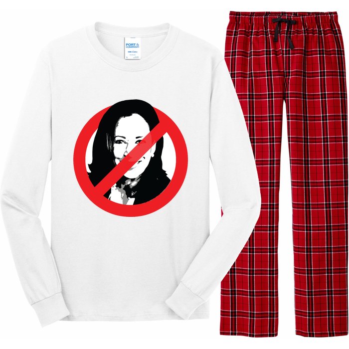 Anti Kamala Harris Cancel Kamala Harris Long Sleeve Pajama Set