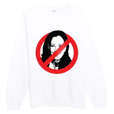 Anti Kamala Harris Cancel Kamala Harris Premium Crewneck Sweatshirt