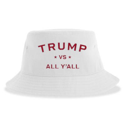 Anti Kamala Harris 24 Pro Trump 2024 Vs All Yall Sustainable Bucket Hat