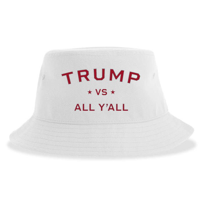 Anti Kamala Harris 24 Pro Trump 2024 Vs All Yall Sustainable Bucket Hat