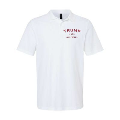 Anti Kamala Harris 24 Pro Trump 2024 Vs All Yall Softstyle Adult Sport Polo