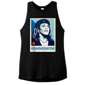 Awesome Kamala Harris Kammunism Communism Shepard Fairey Kamala Harris Forward Ladies PosiCharge Tri-Blend Wicking Tank