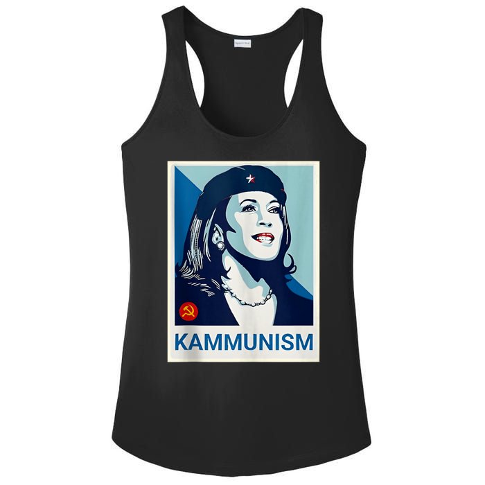 Awesome Kamala Harris Kammunism Communism Shepard Fairey Kamala Harris Forward Ladies PosiCharge Competitor Racerback Tank