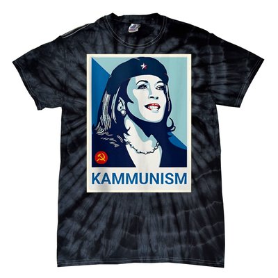 Awesome Kamala Harris Kammunism Communism Shepard Fairey Kamala Harris Forward Tie-Dye T-Shirt