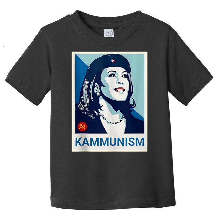 Awesome Kamala Harris Kammunism Communism Shepard Fairey Kamala Harris Forward Toddler T-Shirt