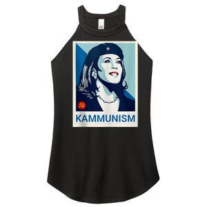 Awesome Kamala Harris Kammunism Communism Shepard Fairey Kamala Harris Forward Women's Perfect Tri Rocker Tank