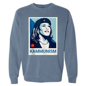 Awesome Kamala Harris Kammunism Communism Shepard Fairey Kamala Harris Forward Garment-Dyed Sweatshirt