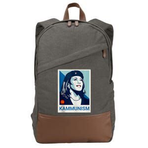 Awesome Kamala Harris Kammunism Communism Shepard Fairey Kamala Harris Forward Cotton Canvas Backpack