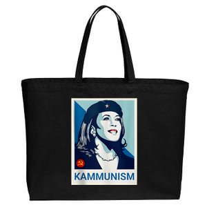 Awesome Kamala Harris Kammunism Communism Shepard Fairey Kamala Harris Forward Cotton Canvas Jumbo Tote