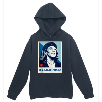 Awesome Kamala Harris Kammunism Communism Shepard Fairey Kamala Harris Forward Urban Pullover Hoodie