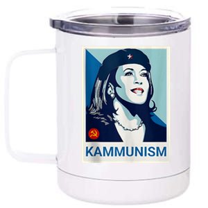 Awesome Kamala Harris Kammunism Communism Shepard Fairey Kamala Harris Forward 12 oz Stainless Steel Tumbler Cup