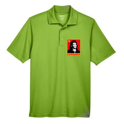 Awesome Kamala Harris Kammunism Communism Harris Walz 2024 Men's Origin Performance Piqué Polo